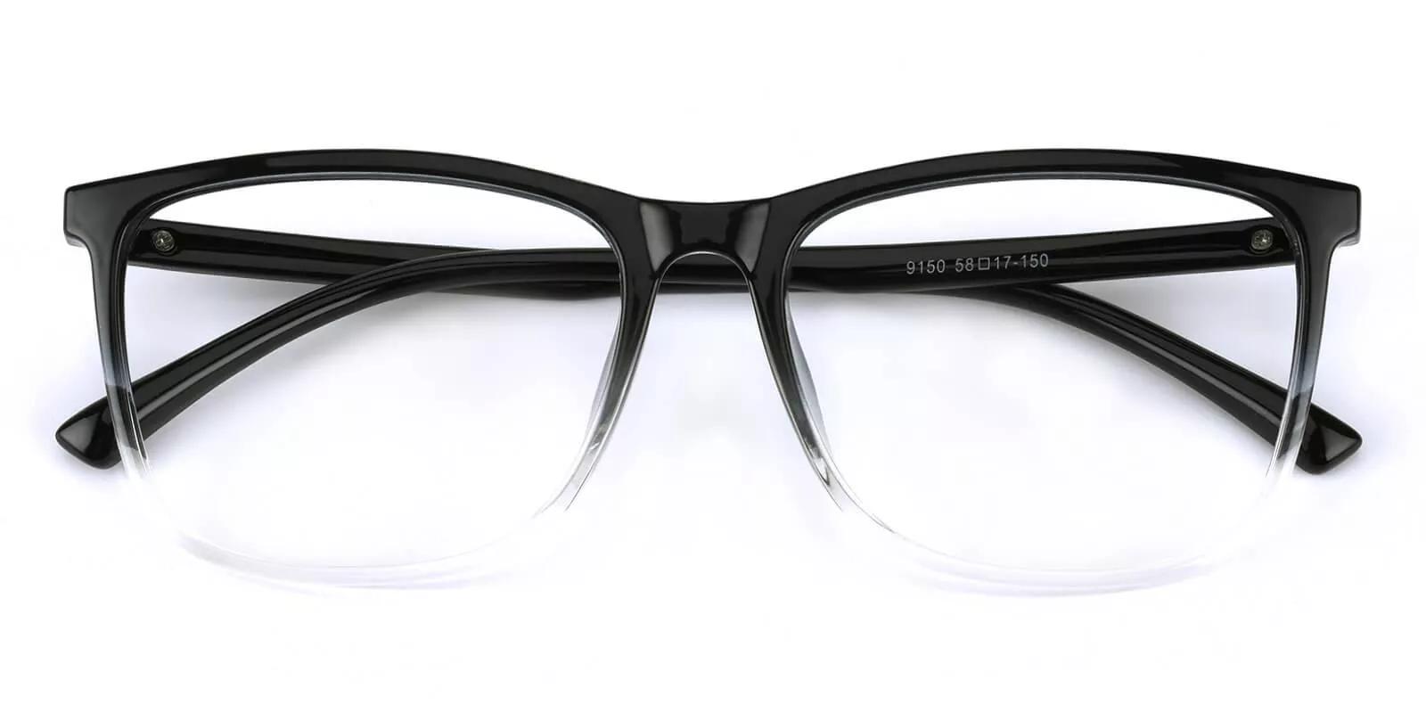 Vacaville Black Prescription Glasses Front