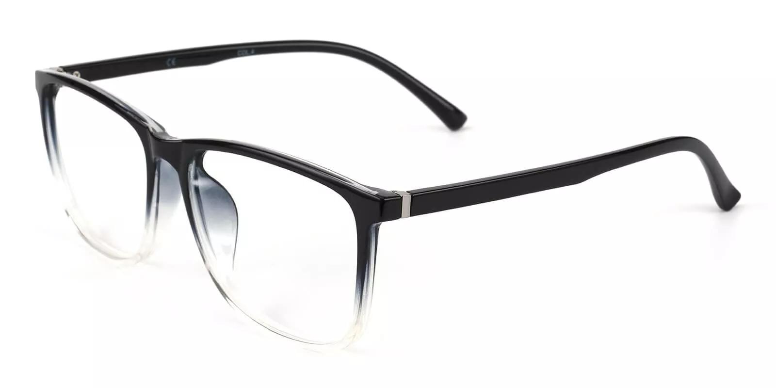Vacaville Black Prescription Glasses Side