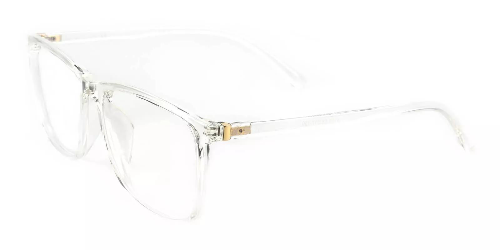 Vacaville Clear Prescription Glasses Side