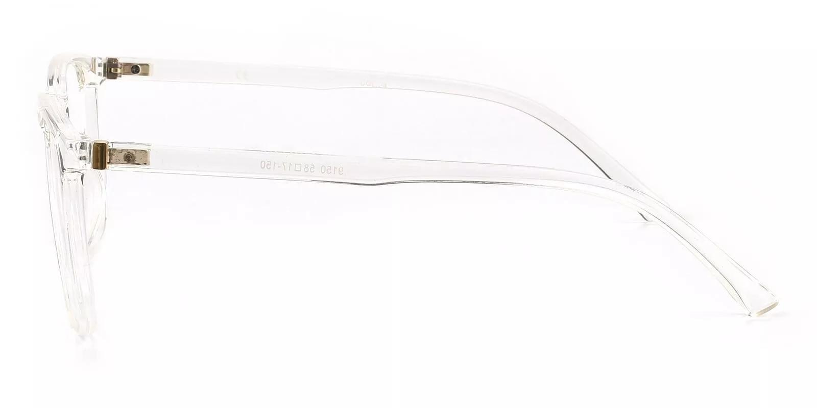 Vacaville Clear Prescription Glasses Leg