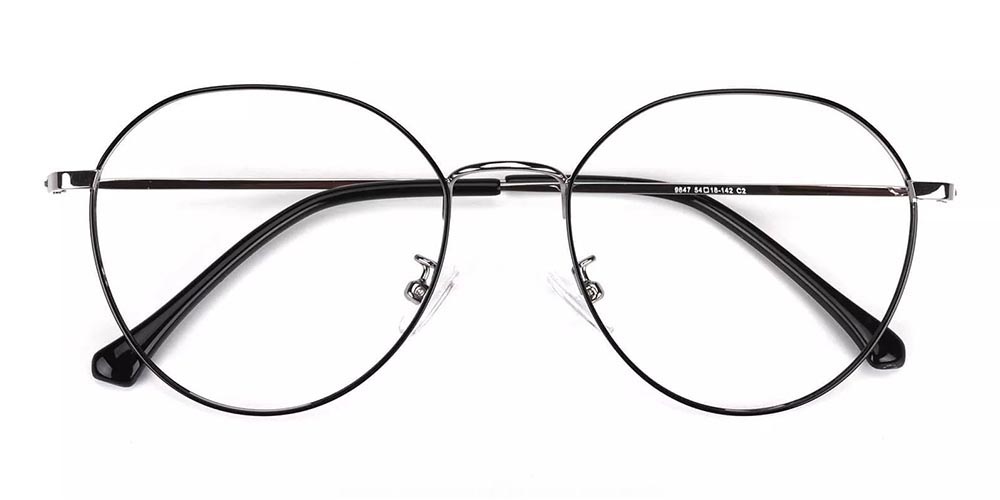 Wildomar Silver Prescription Glasses Front