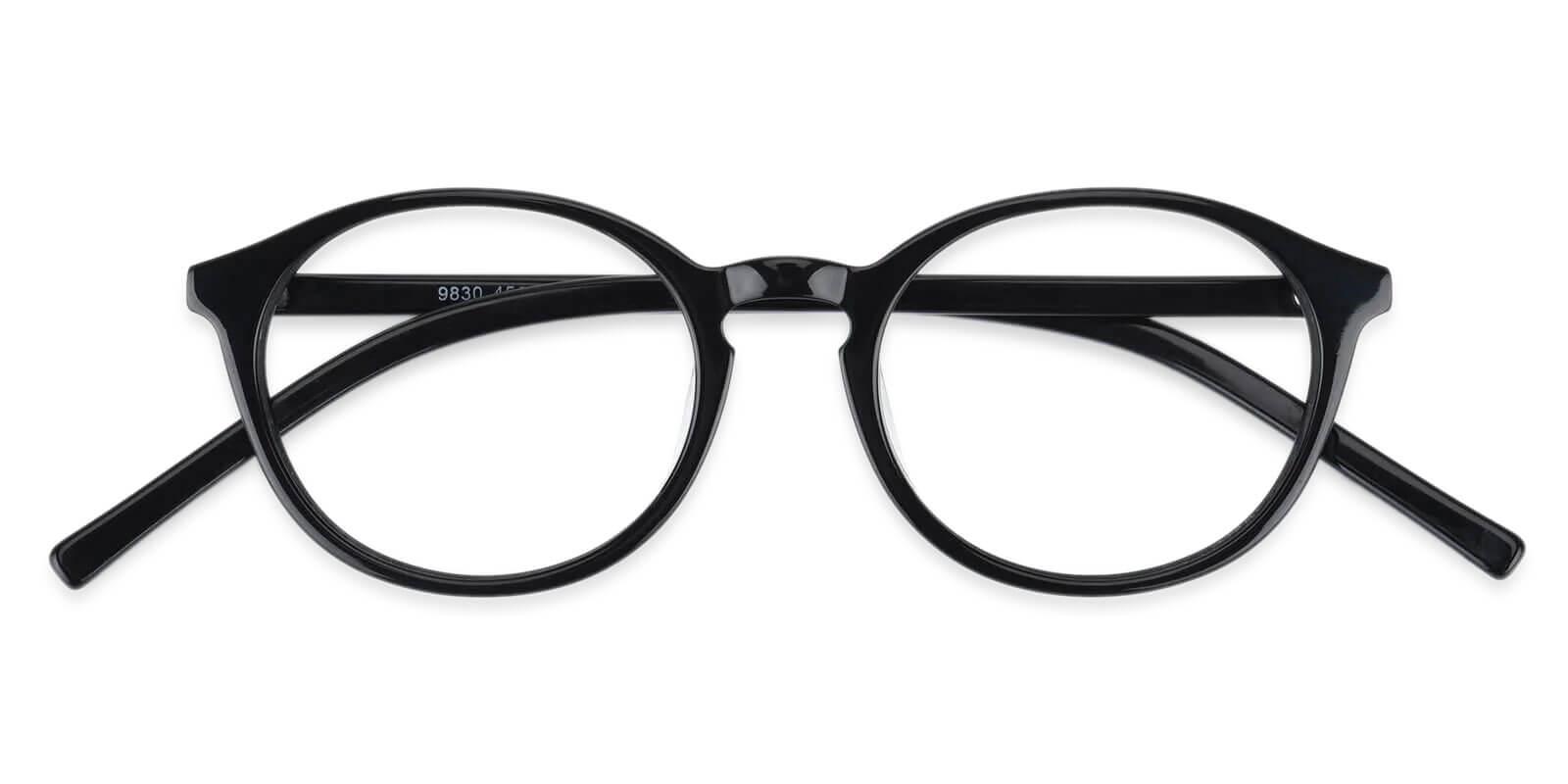 Savannah Black Prescription Glasses Front