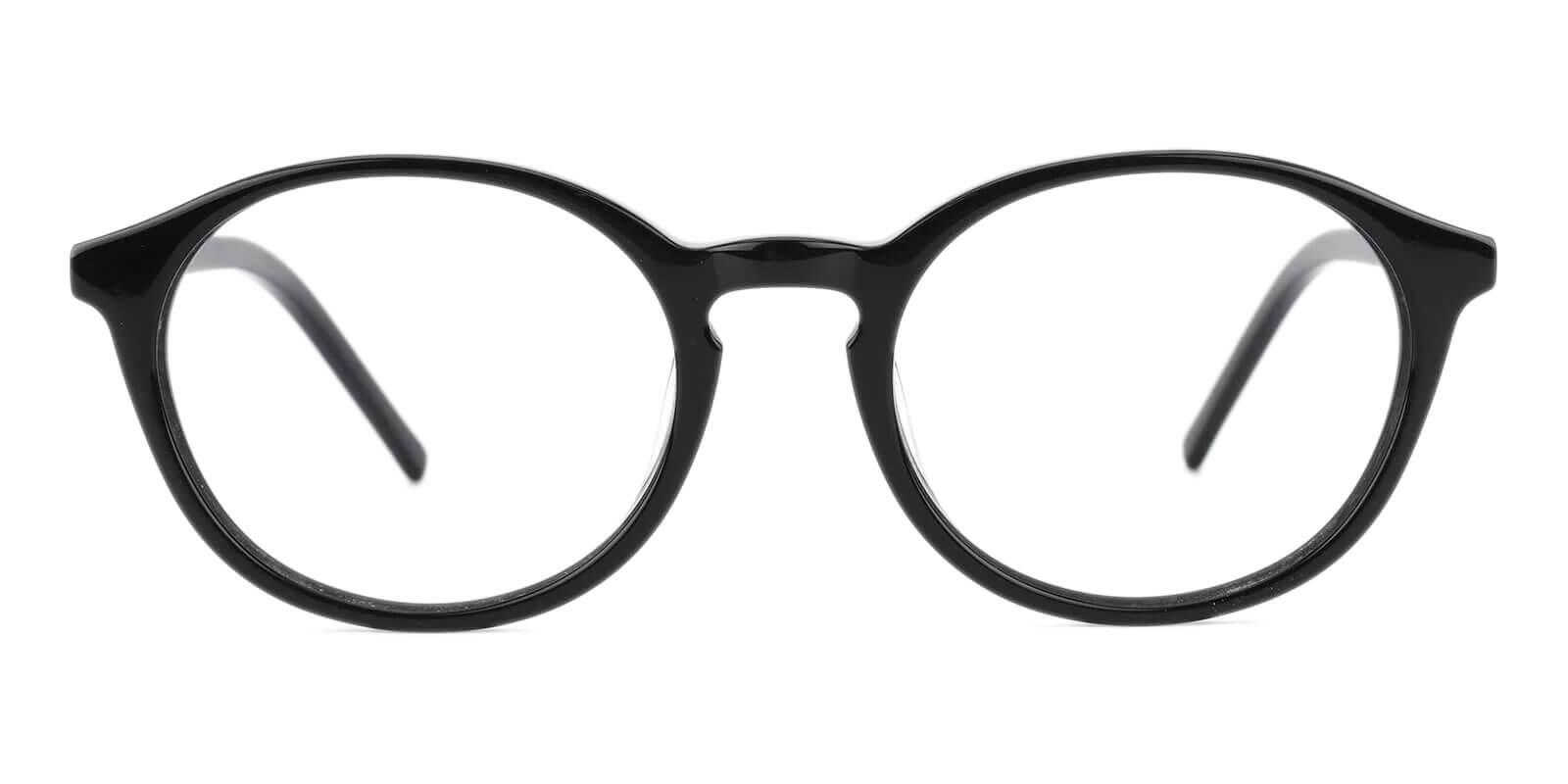 Savannah Black Prescription Glasses Face