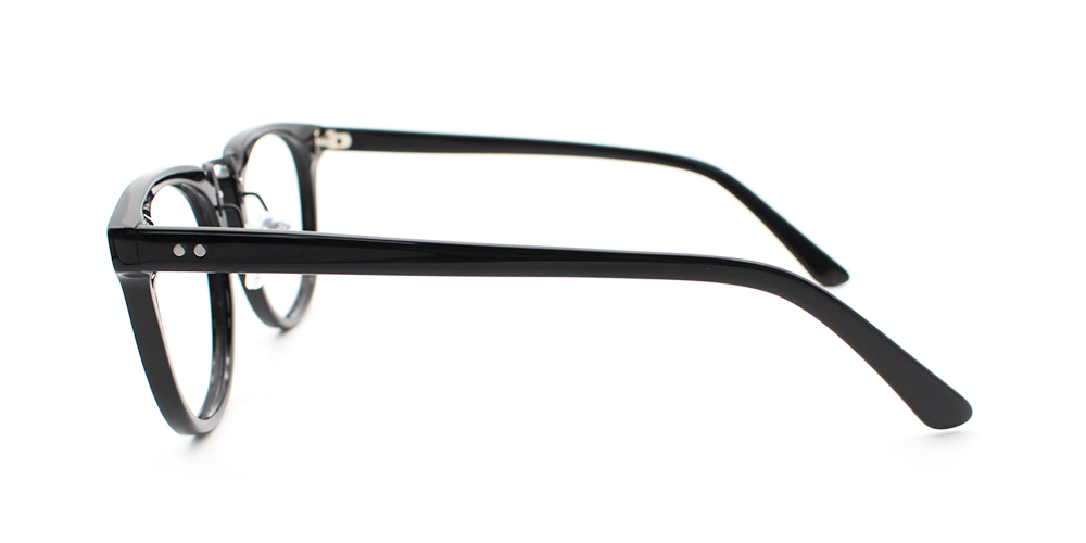 Hailey Black Prescription Glasses Leg