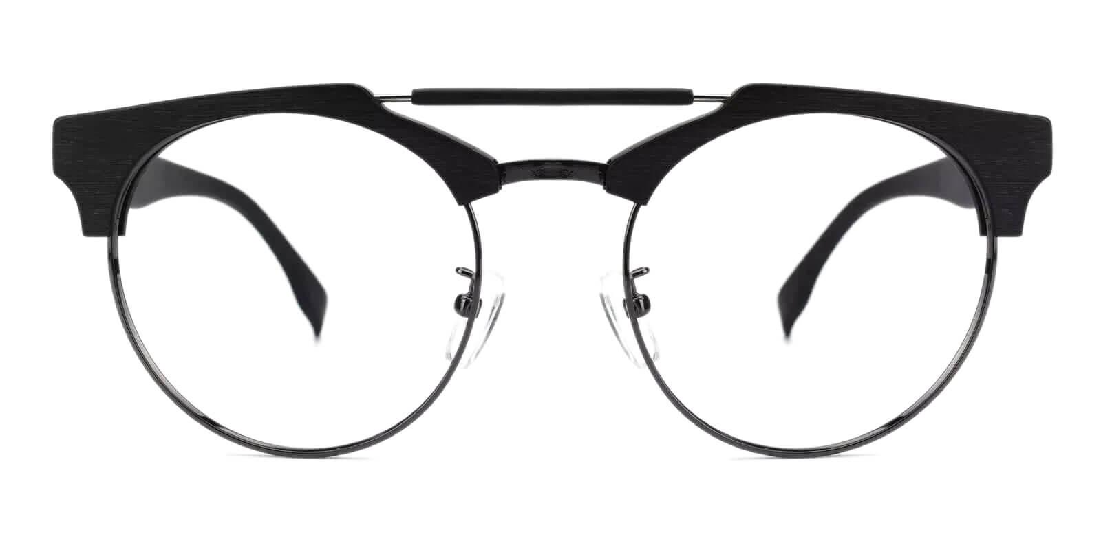 Kylie Black Prescription Glasses Face