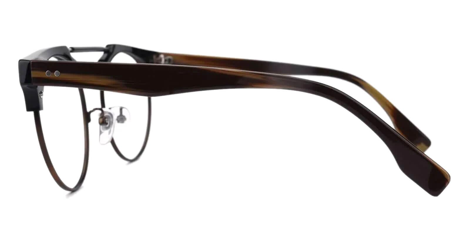 Kylie Black & Brown Prescription Glasses Leg