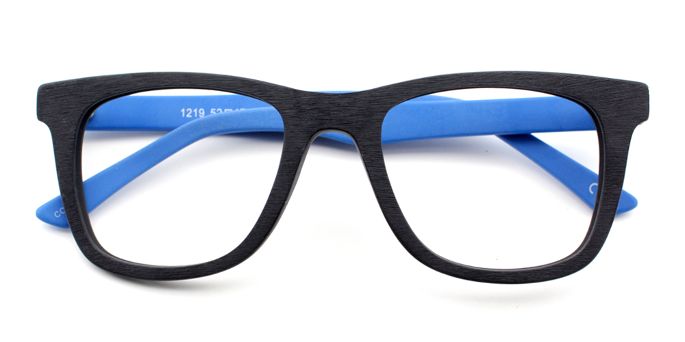 Nathan Blue Prescription Glasses Front