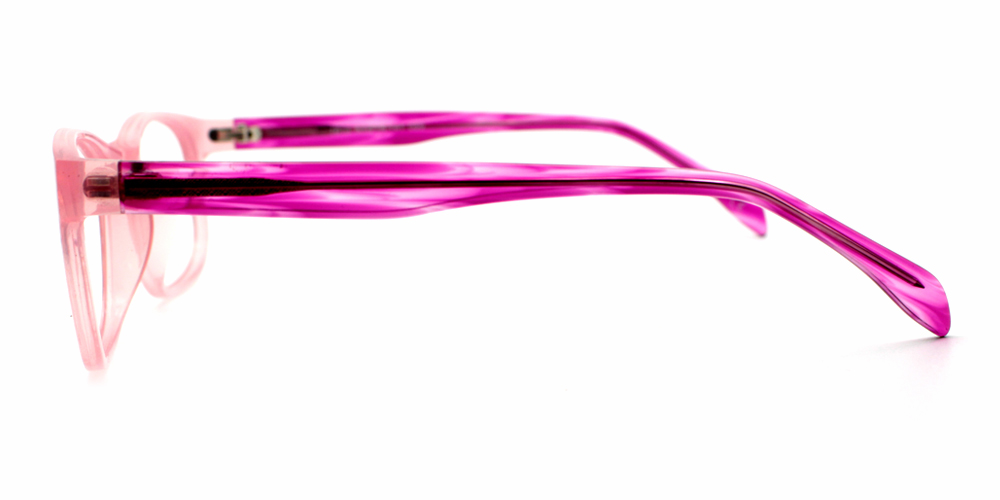 Sarah Pink Prescription Glasses Leg