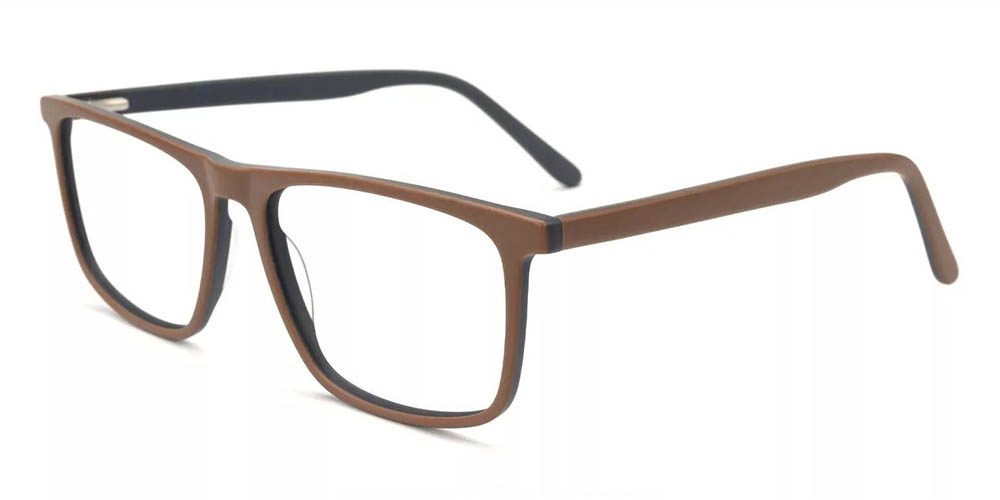 Charleston Brown Prescription Glasses Side