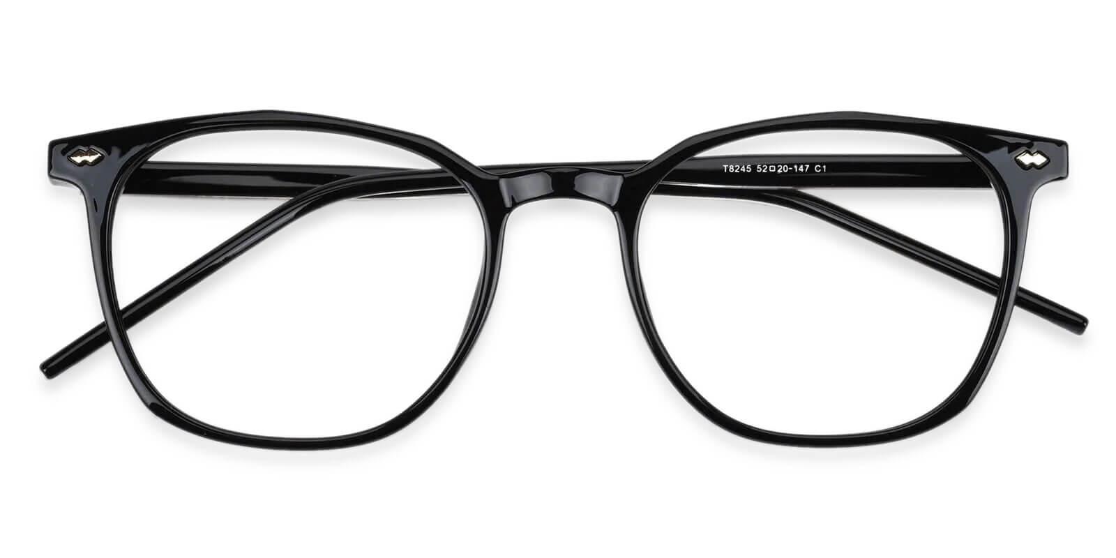 Knoxville Black Prescription Glasses Front