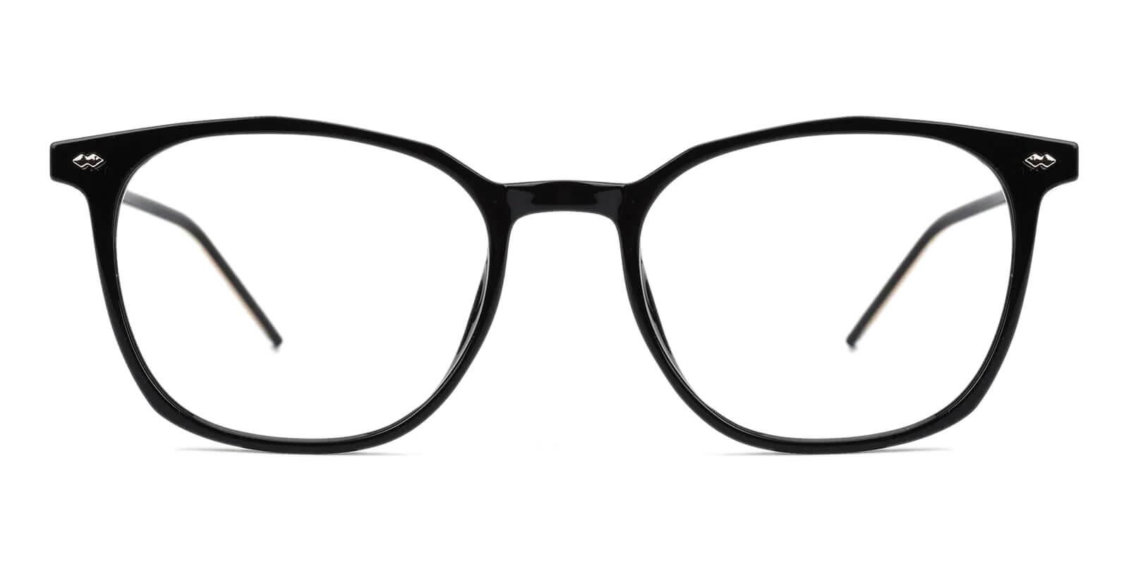 Knoxville Black Prescription Glasses Face