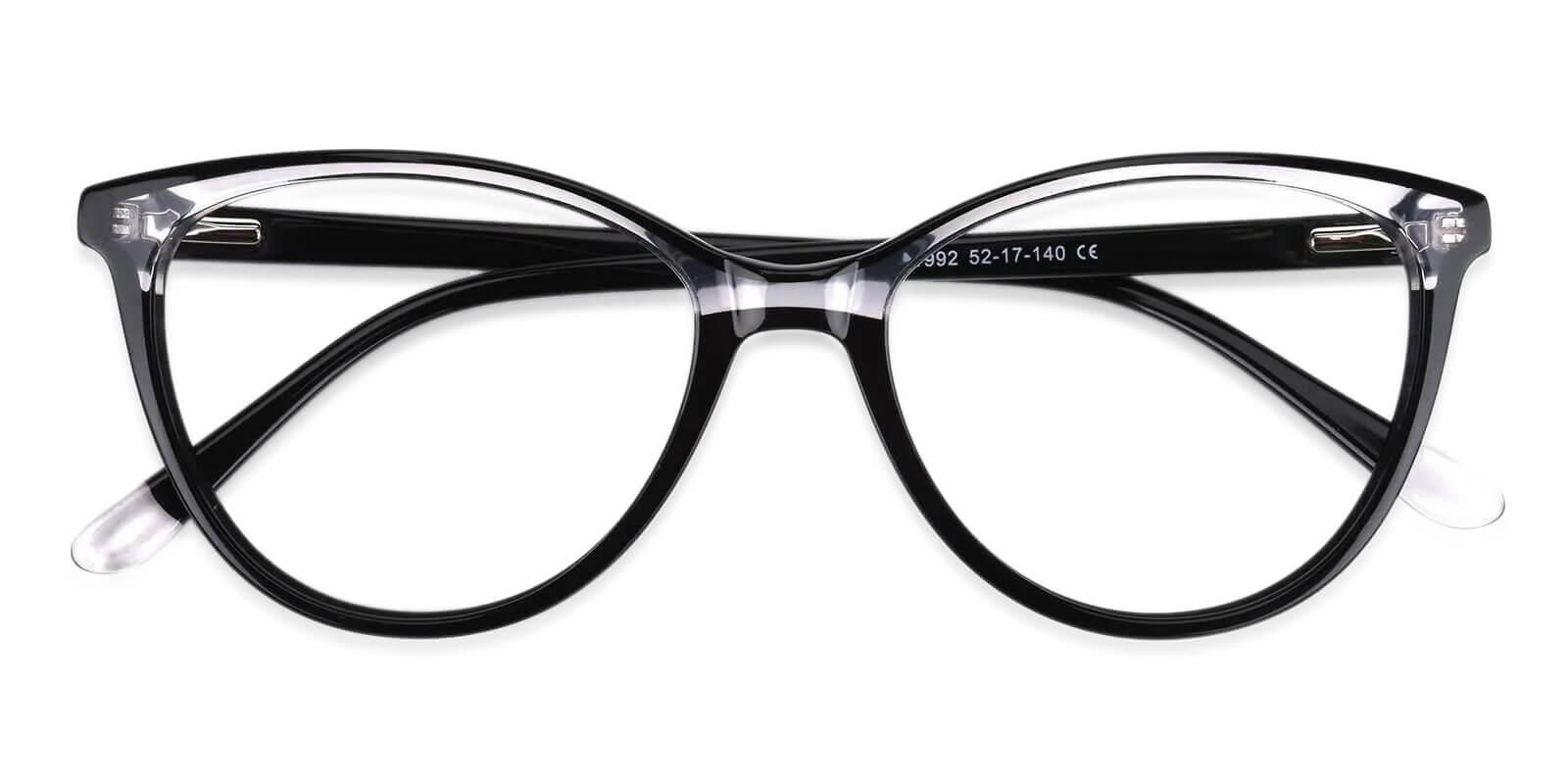 Pacoima Black Prescription Glasses Front