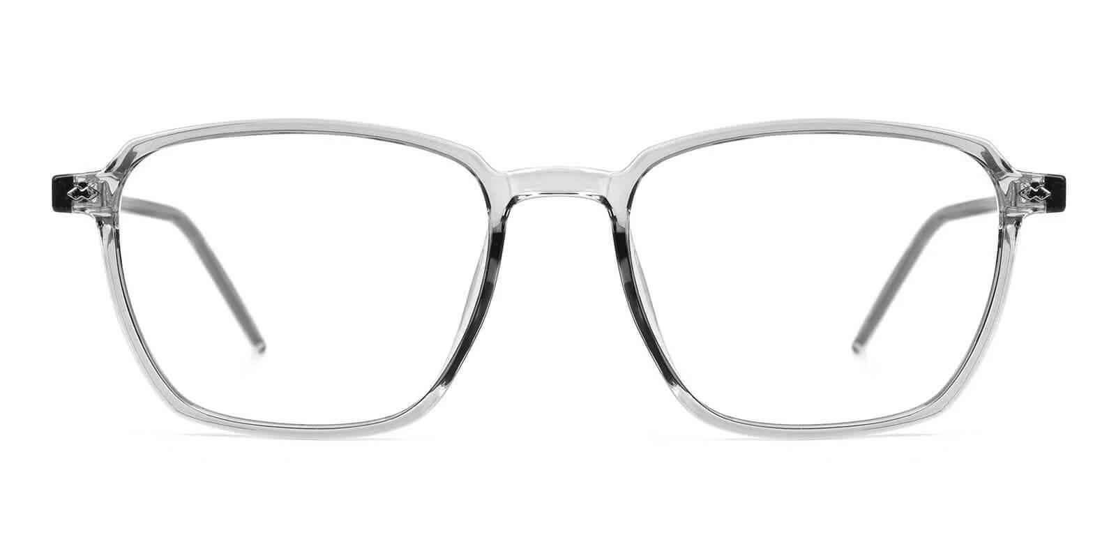 Joliet Gray Prescription Glasses Face