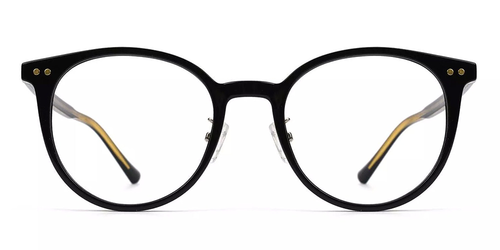 Greeley Black Prescription Glasses Face