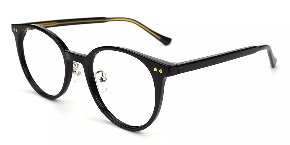 Greeley Black Prescription Glasses Side