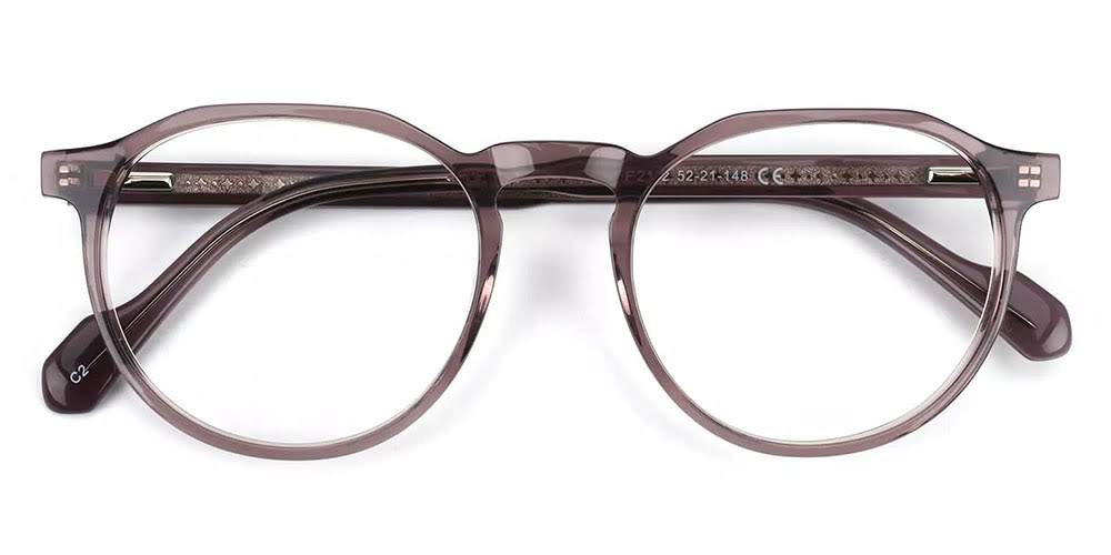 Inglewood Purple Prescription Glasses Front