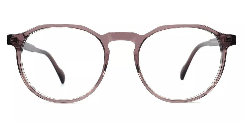 Inglewood Purple Prescription Glasses Face