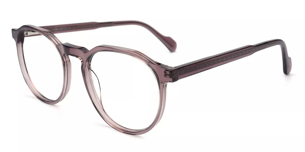 Inglewood Purple Prescription Glasses Side