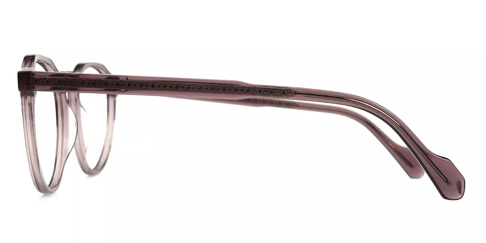 Inglewood Purple Prescription Glasses Leg