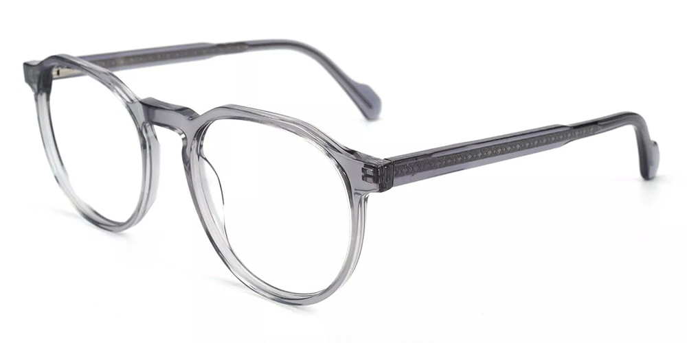 Inglewood Gray Prescription Glasses Side