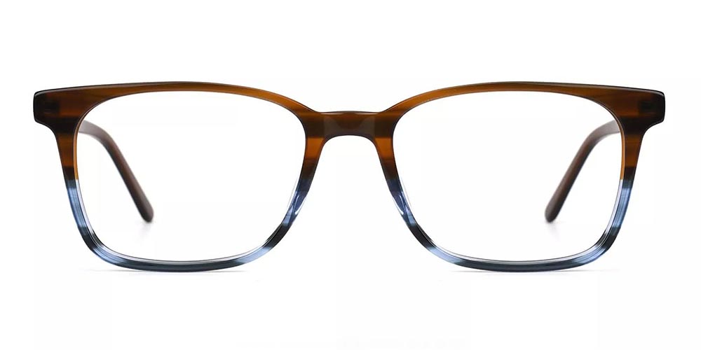 Sparks Brown Prescription Glasses Face
