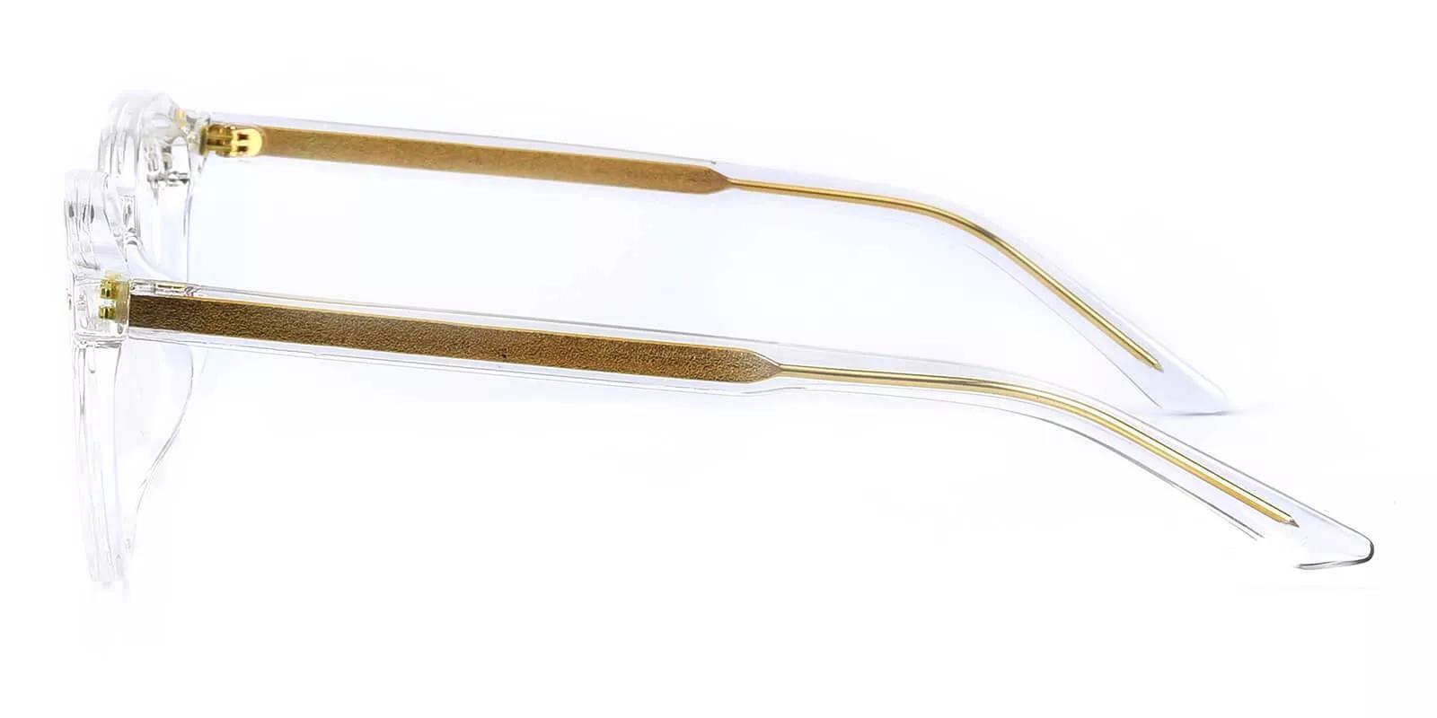 Edison Clear Prescription Glasses Leg