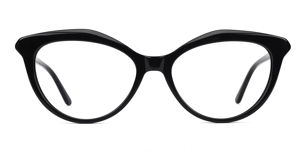 Provo Black Clip On Sunglasses Face