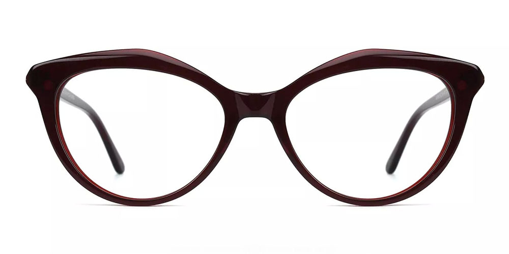 Provo Brown Clip On Sunglasses Face