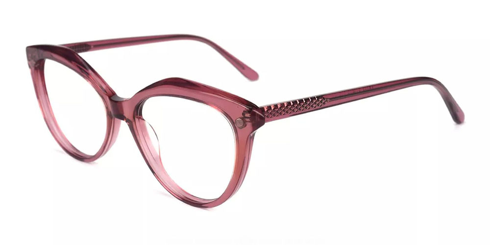 Provo Red Clip On Sunglasses Side