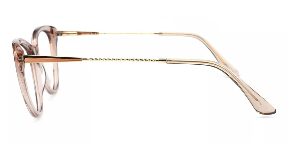 Aberdeen Pink Prescription Glasses Leg