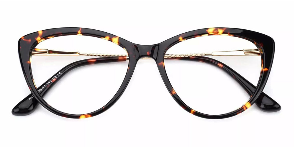 Aberdeen Tortoise Prescription Glasses Front