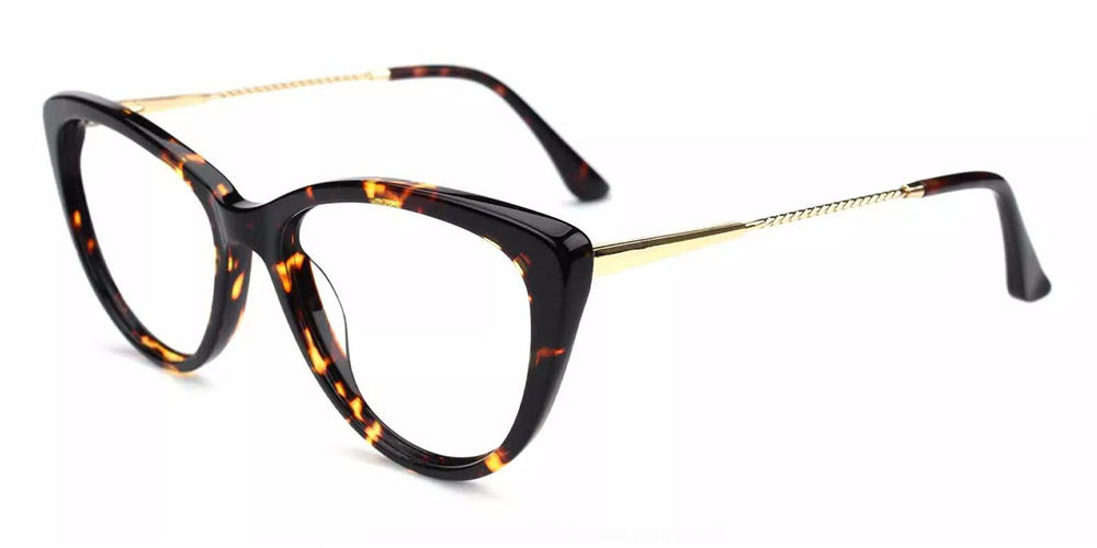 Aberdeen Tortoise Prescription Glasses Side