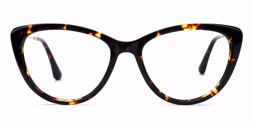 Aberdeen Tortoise Prescription Glasses Face