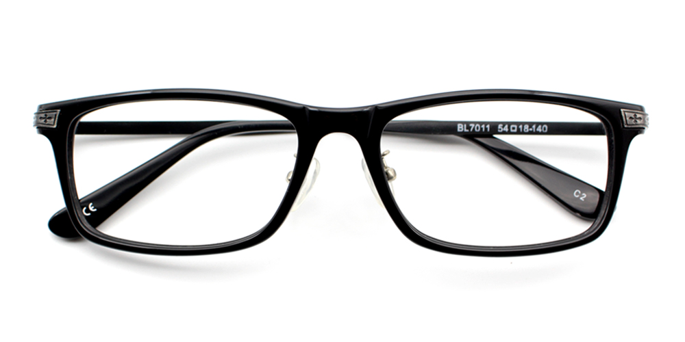 Joshua Black Prescription Glasses Front