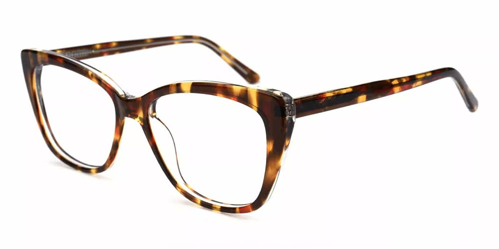 Everett Tortoise Prescription Glasses Side