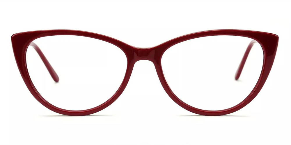 Costa Red Prescription Glasses Face