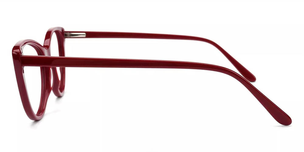 Costa Red Prescription Glasses Leg