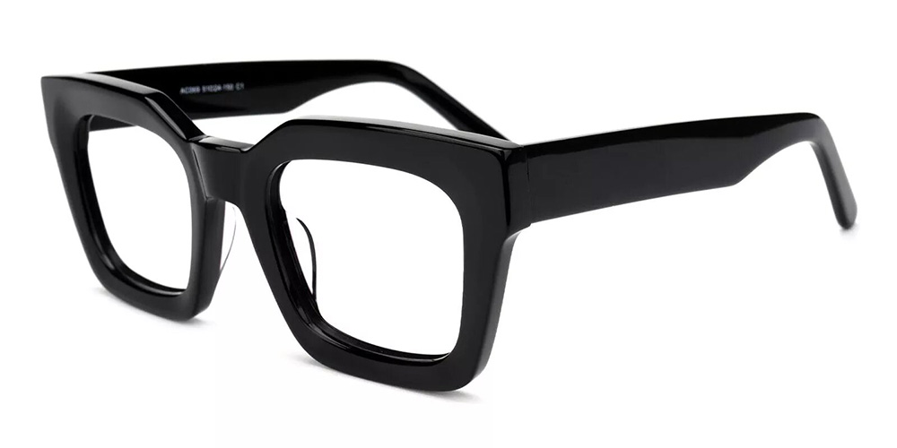 Mobile Black Prescription Glasses Side