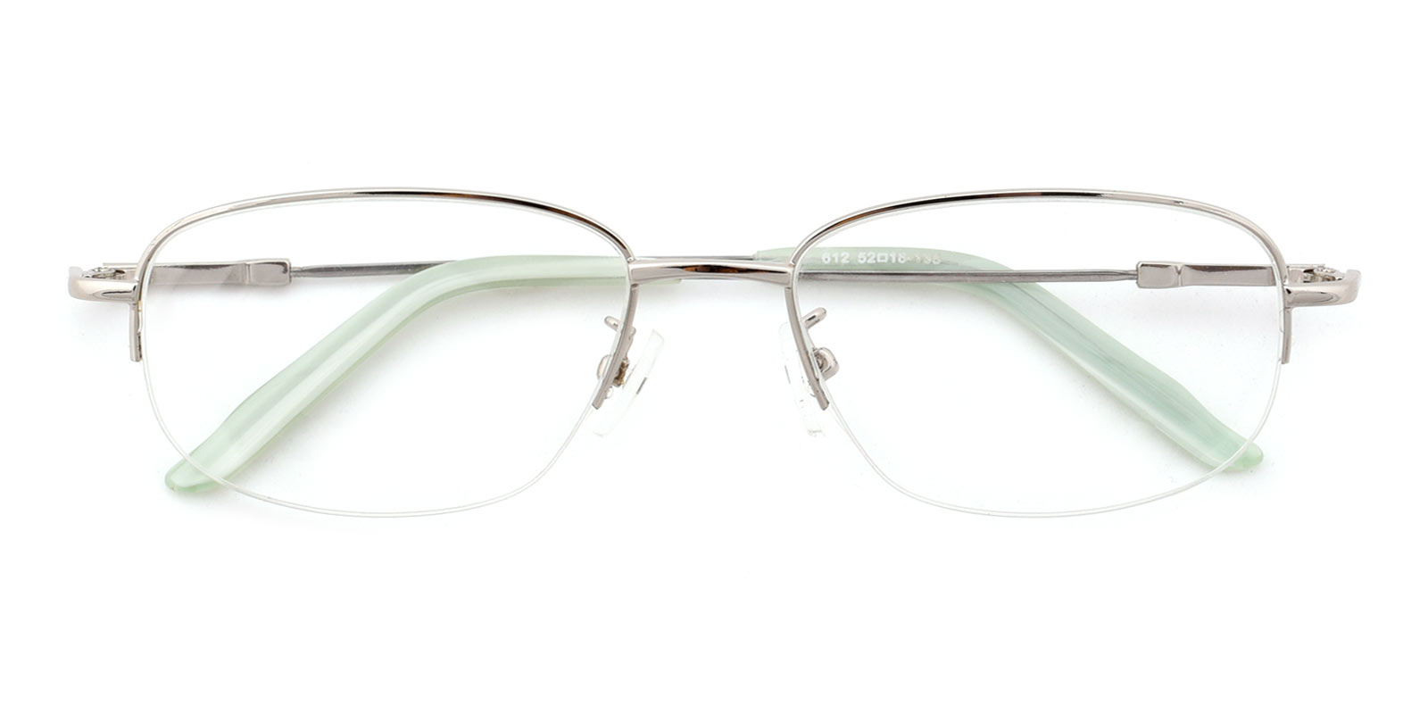 Celian Silver Prescription Glasses Front