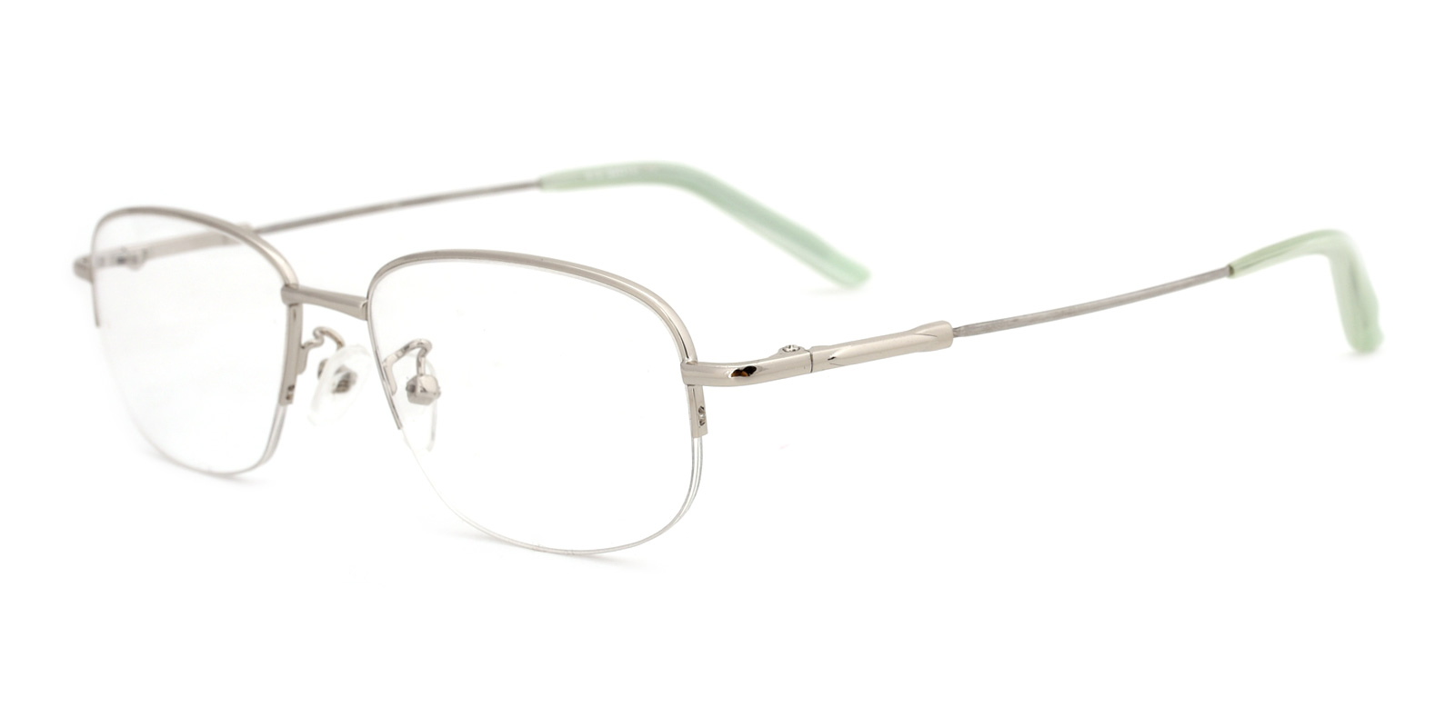 Celian Silver Prescription Glasses Side