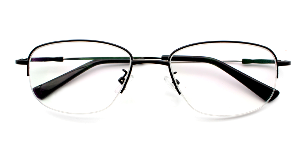 Celian Black Prescription Glasses Front