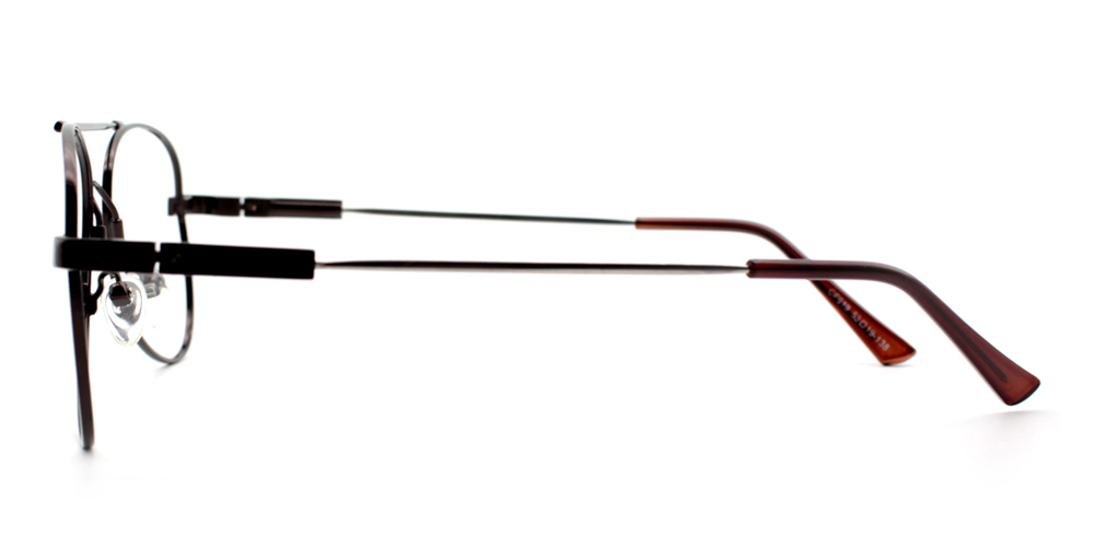 Ismael Brown Prescription Glasses Leg