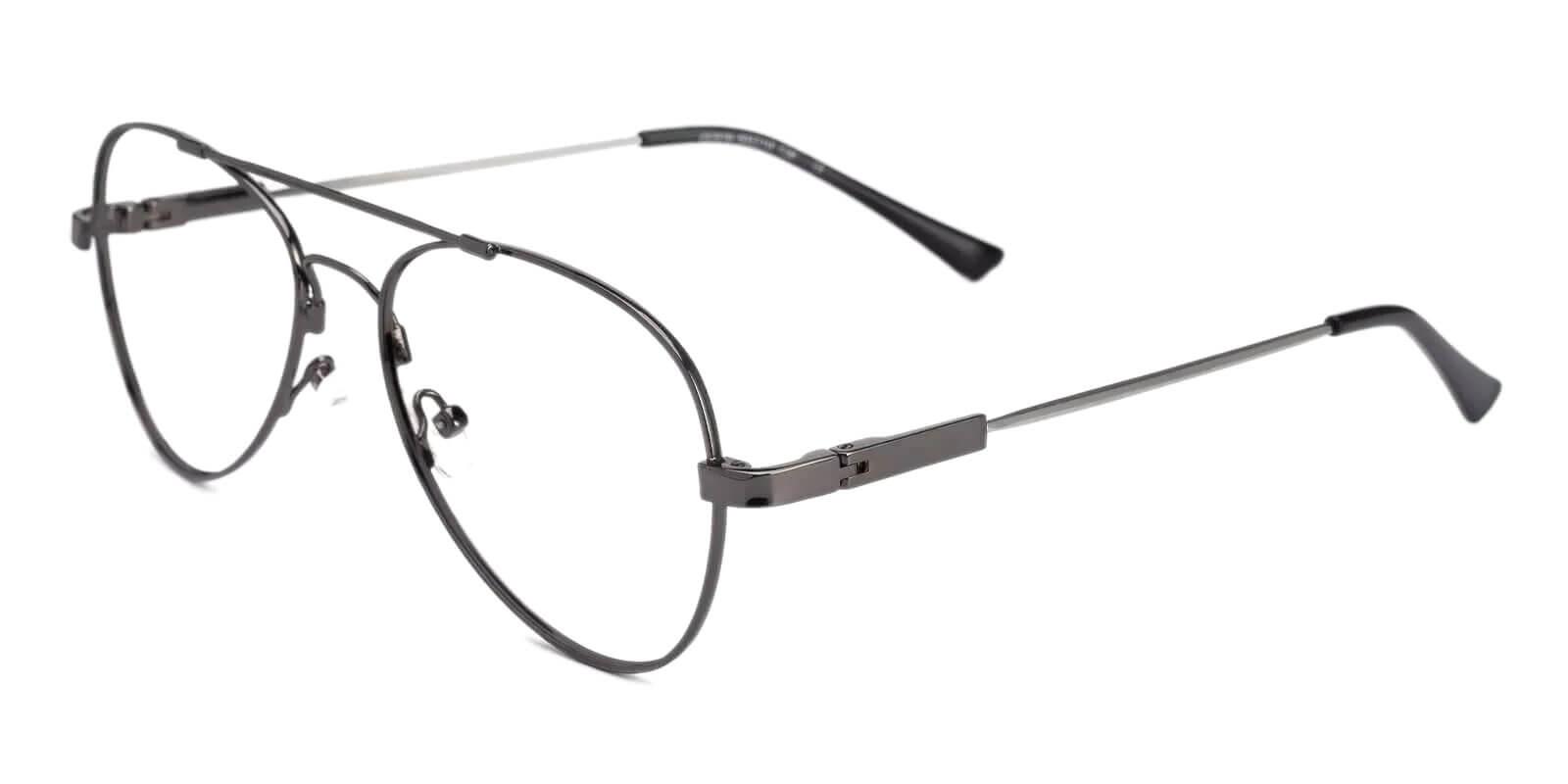 Ismael Gray Prescription Glasses Side