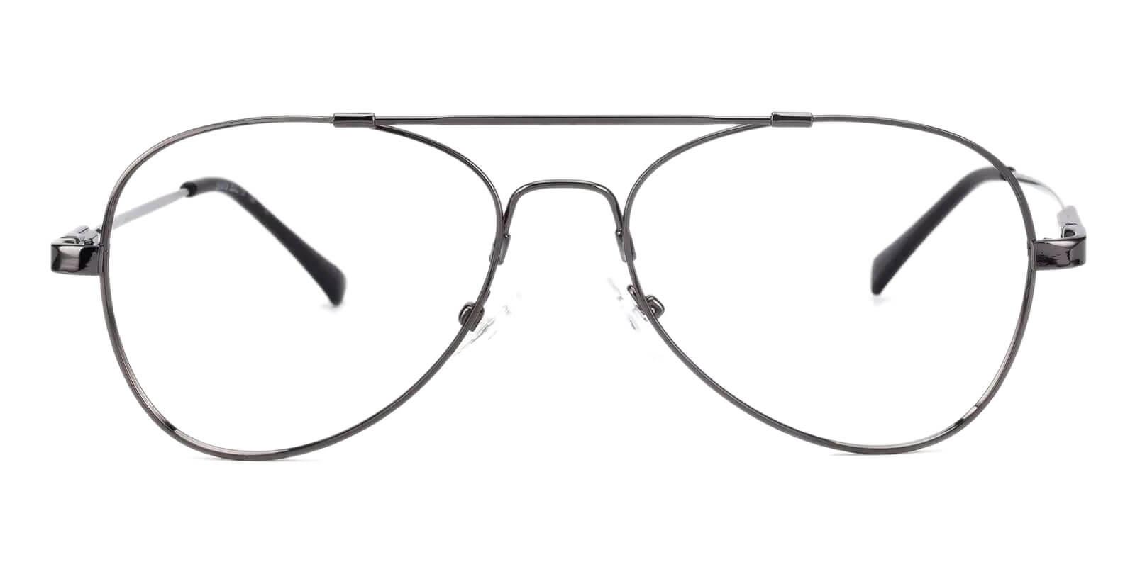 Ismael Gray Prescription Glasses Face