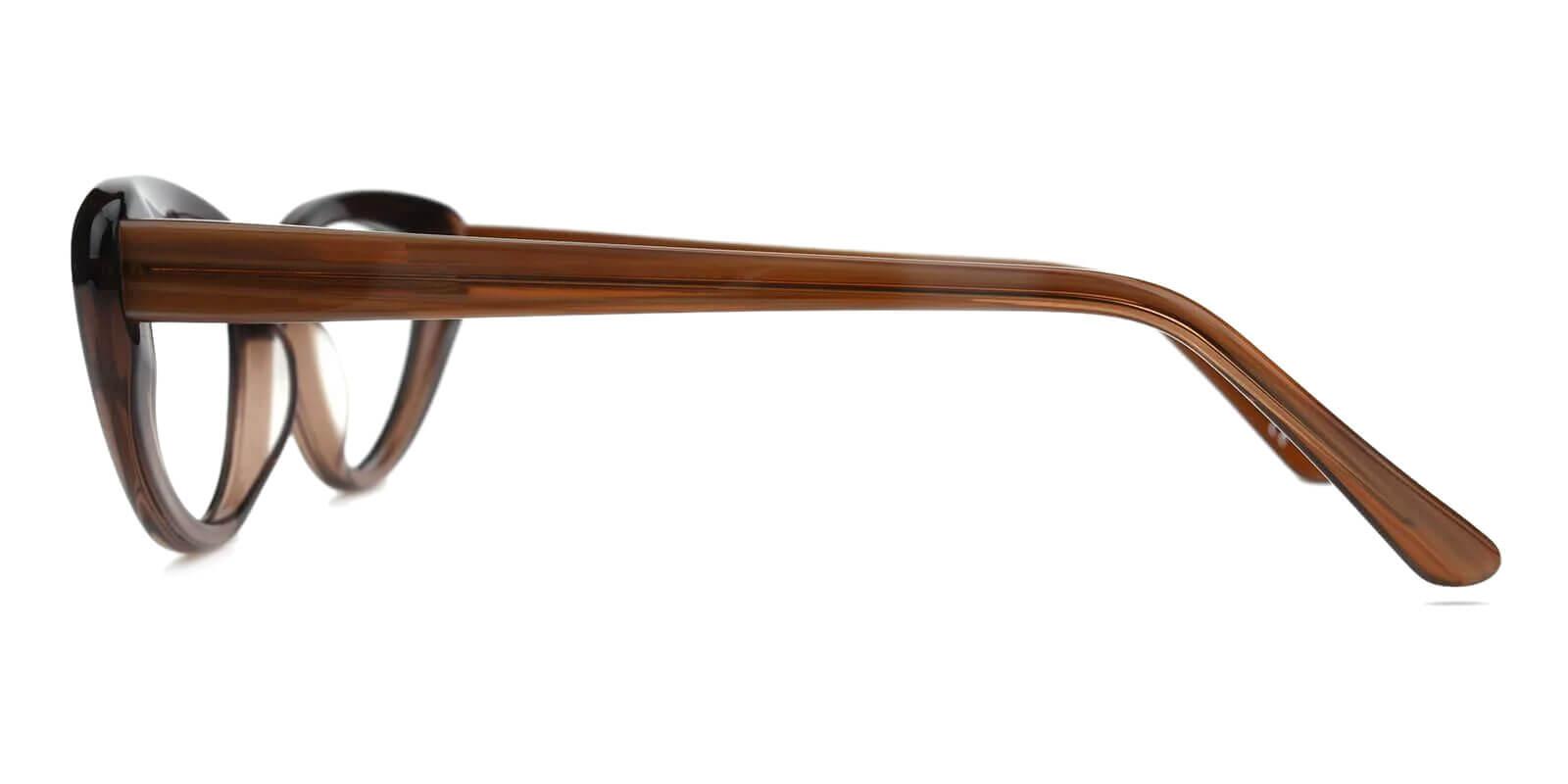 Upland Brown Prescription Glasses Leg