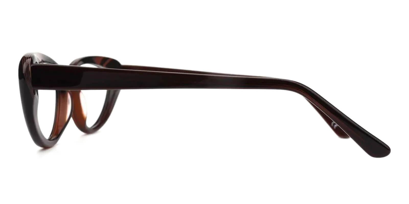 Upland Brown & Black Prescription Glasses Leg