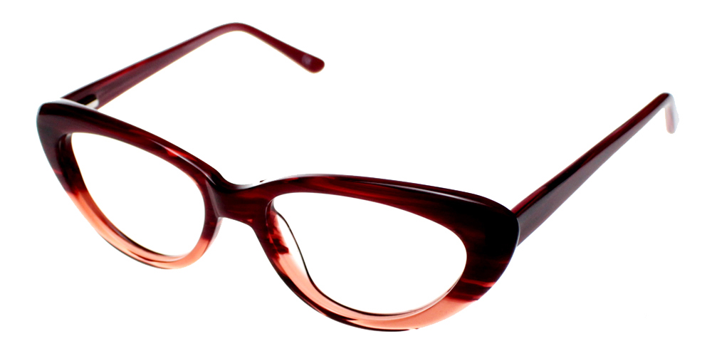 Upland Red Prescription Glasses Side