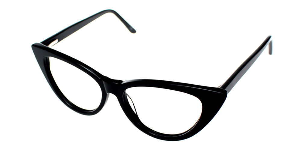 Catalina Black Prescription Glasses Side