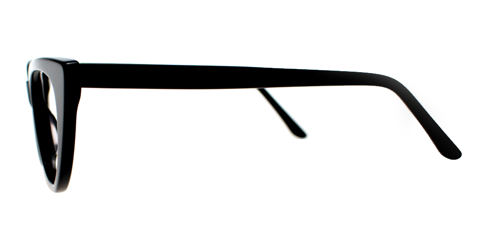 Catalina Black Prescription Glasses Leg