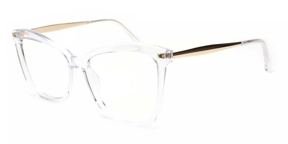 Visalia Clear Prescription Glasses Side